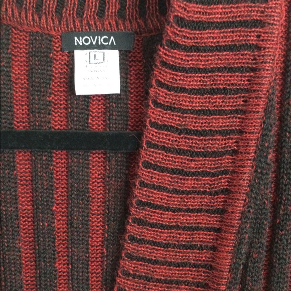 Alpaca+ handmade Peruvian tunic sweater - Picture 4 of 6